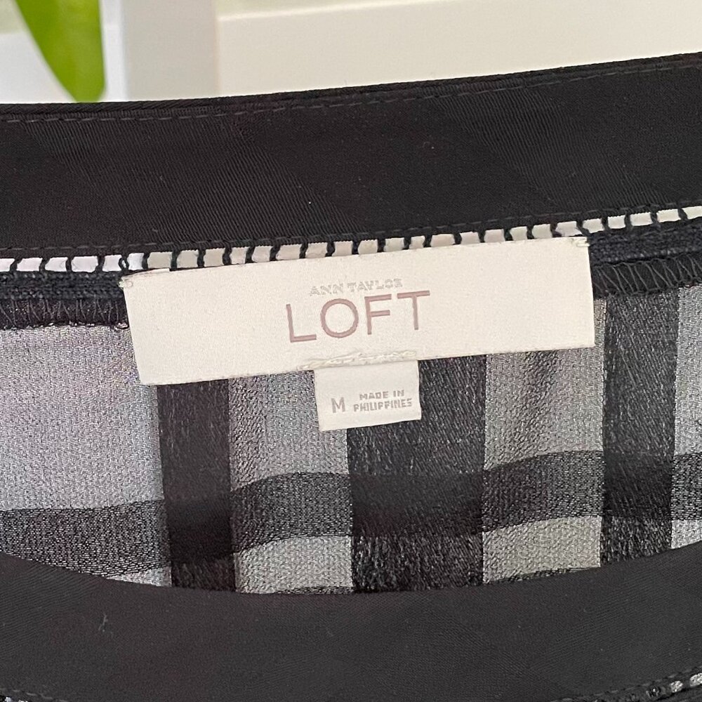 2016 LOFT Sheer Blouse - Picture 3 of 9